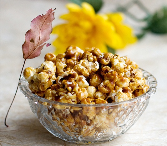 Bắp rang bơ vị cafe