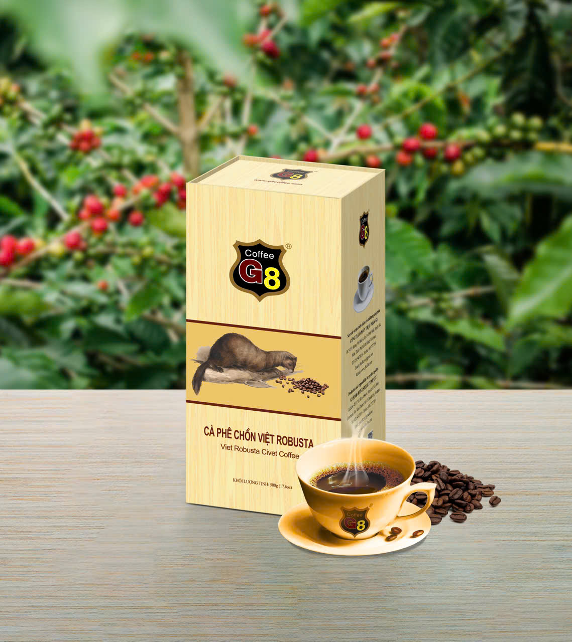 Cà Phê Chồn G8 (Weasel Coffee)