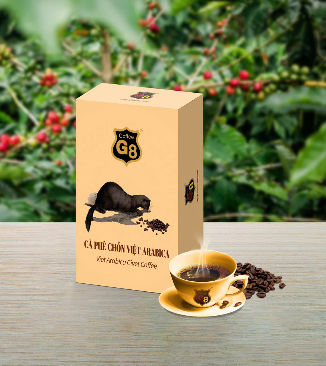 Cà Phê Chồn G8 Arabica